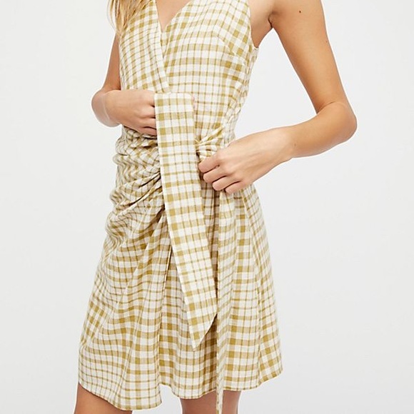 Free People NODIA Wrap Mini Dress - Picture 3 of 13